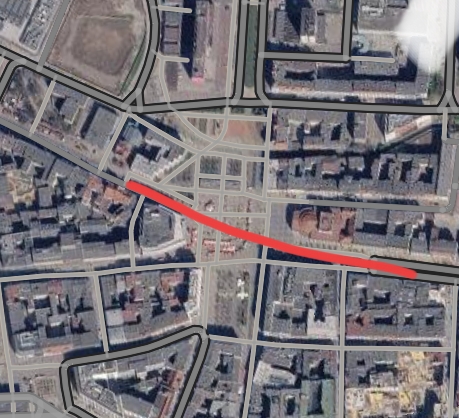 Tunel pod rynkiem, łączący Ul. Mickiewicza z Ul. Warszawską